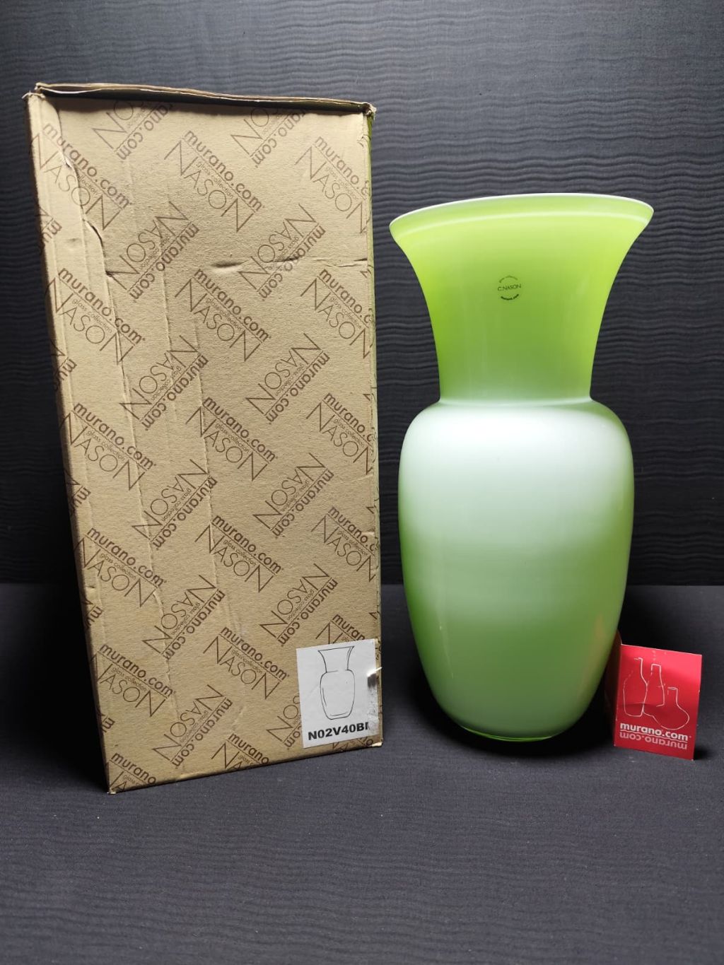 VASO MAXI OPALINI DI MURANO V.NASON N02V40 BM
