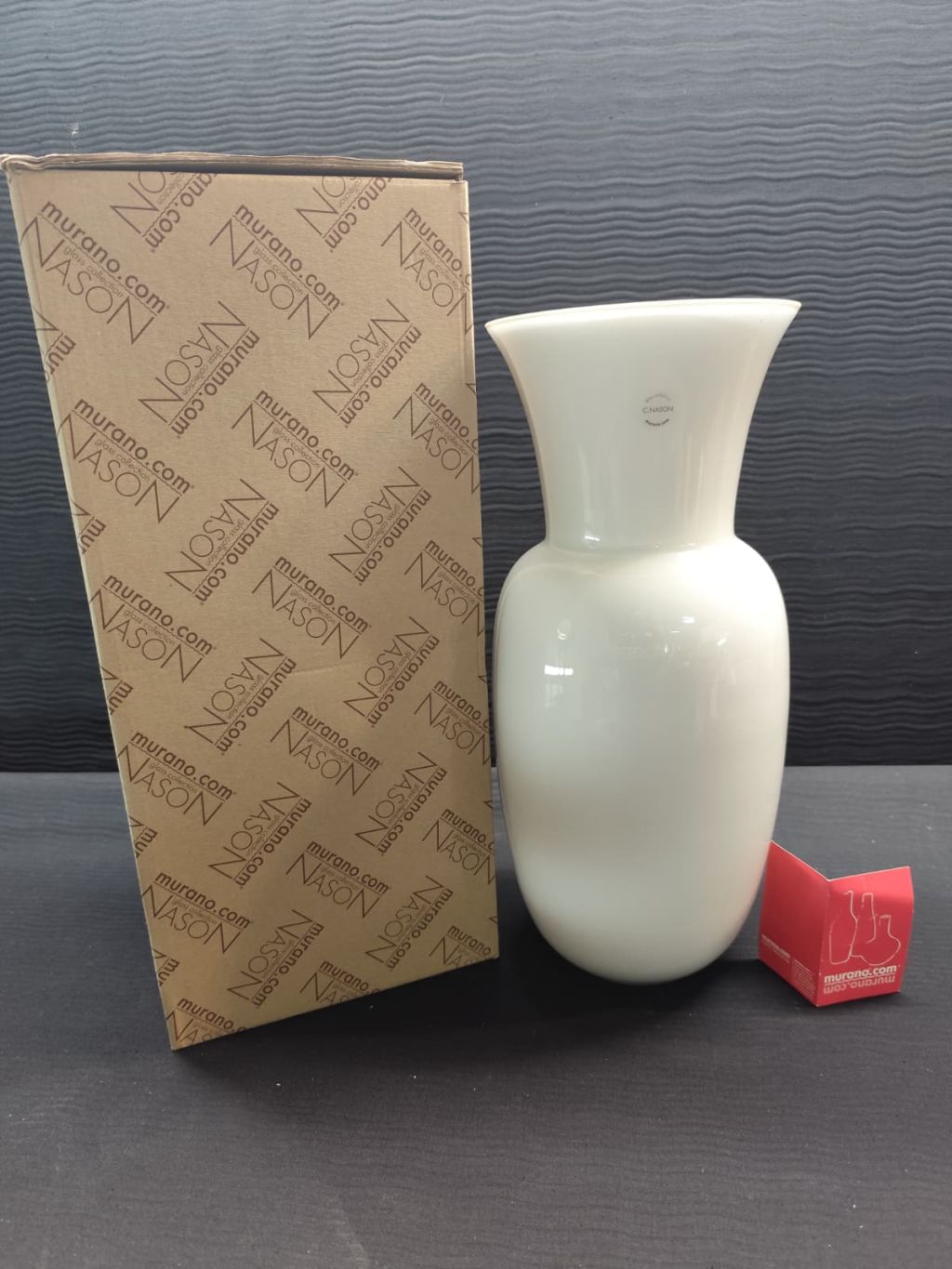 VASO MAXI OPALINI DI MURANO V.NASON N02V40 PN