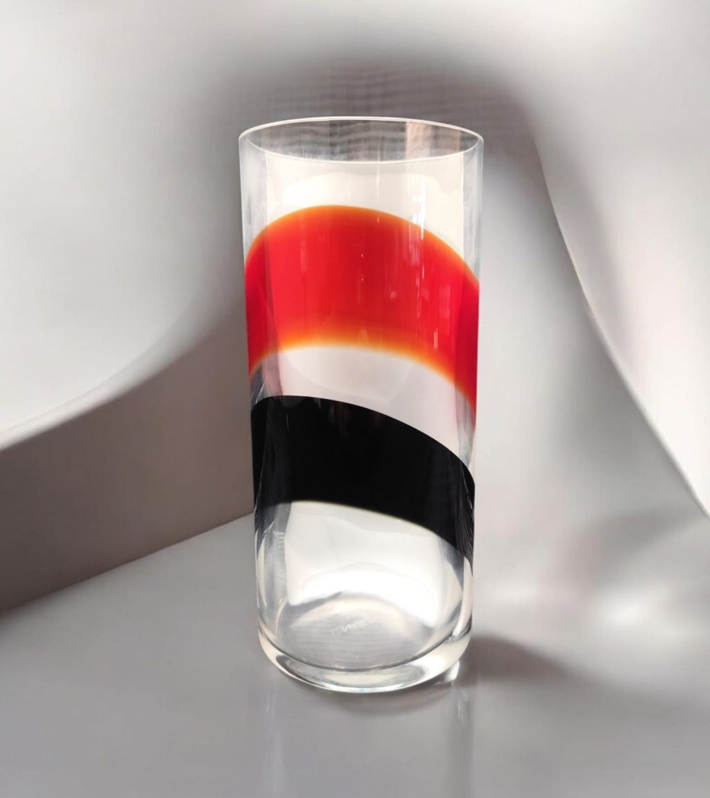 VASO CILINDRICO DI MURANO C.NASON GHIRIGORI N67V29RN