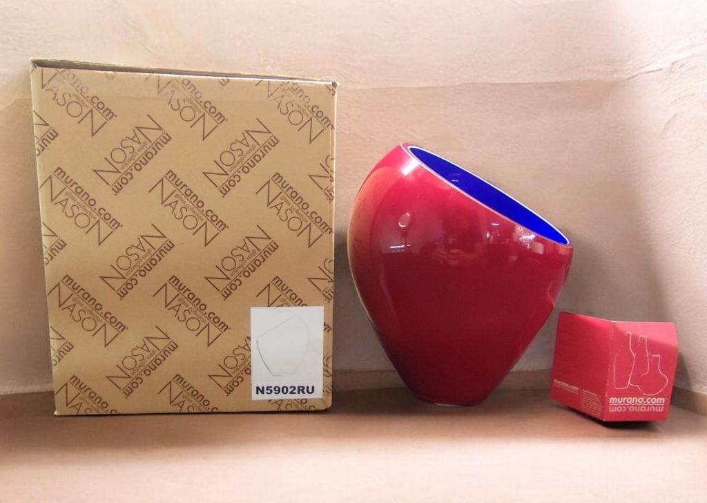 VASO LARGO DI MURANO V.NASON MOD.LA N59V02 RU